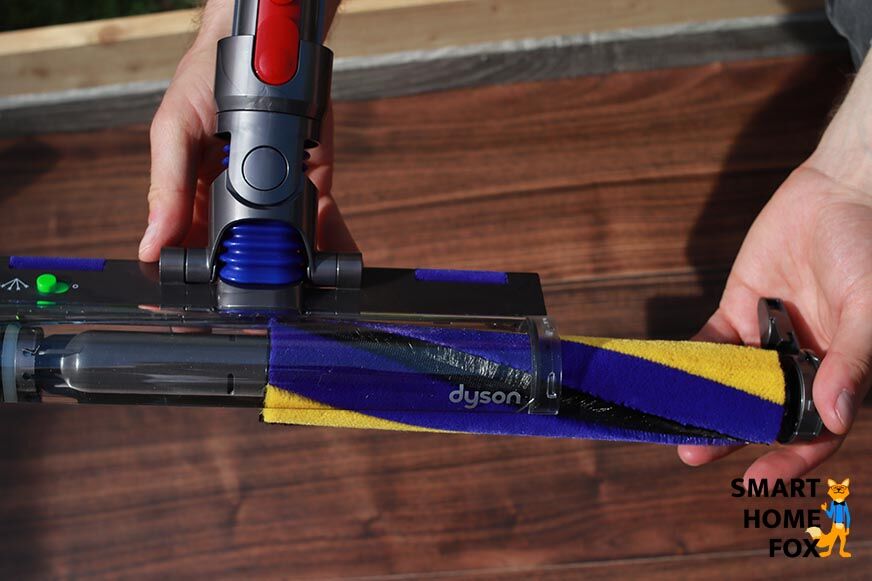 Ausbau der Fluffy Laser Bürste